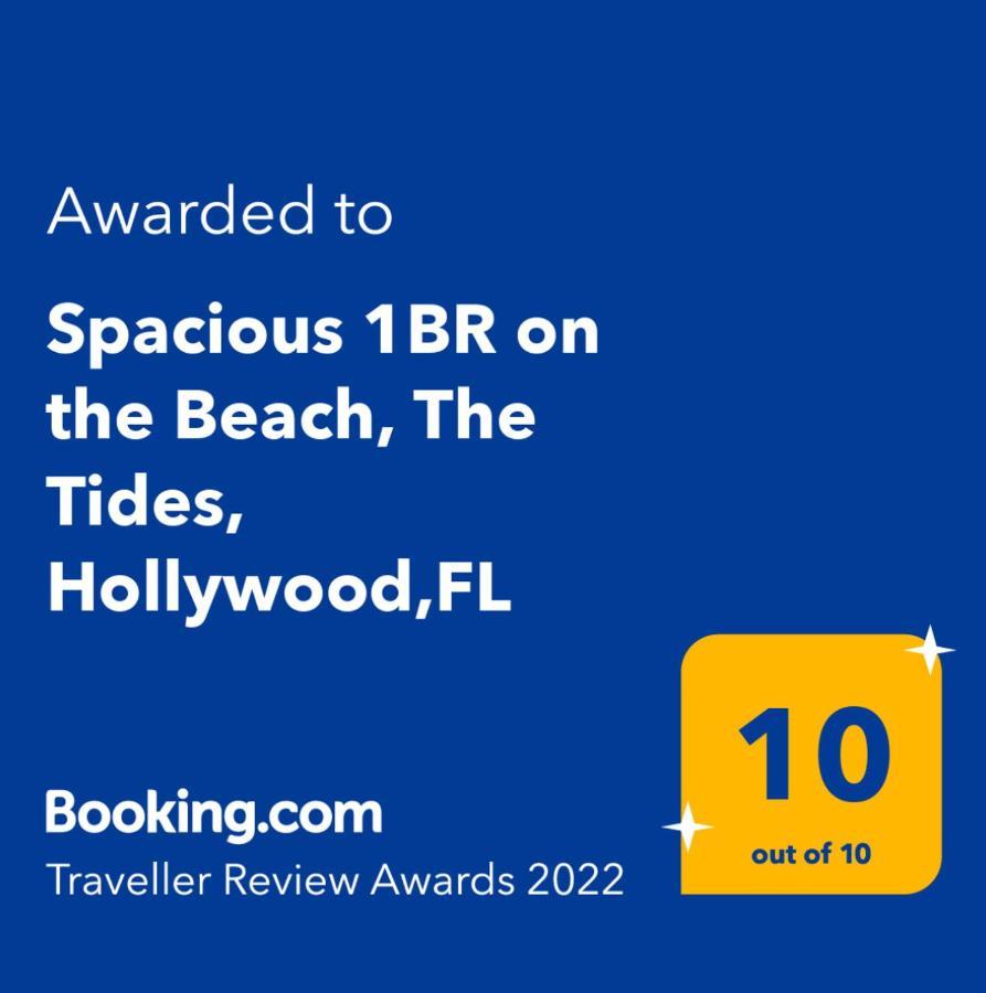 Spacious 1Br On The Beach, The Tides, Hollywood,Fl ภายนอก รูปภาพ