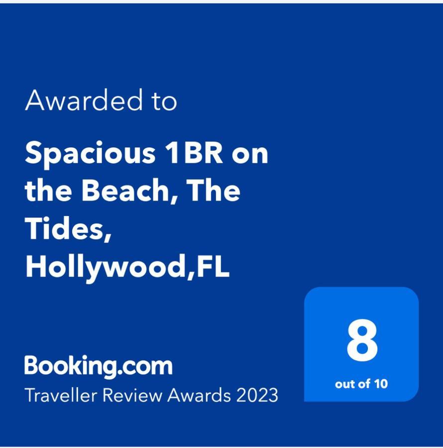 Spacious 1Br On The Beach, The Tides, Hollywood,Fl ภายนอก รูปภาพ